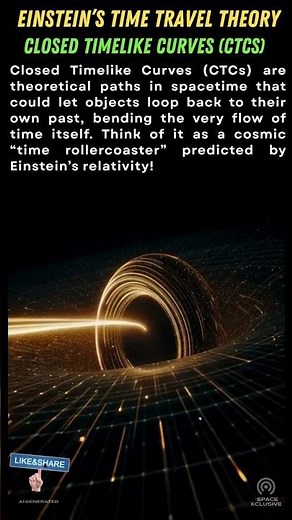 Mysterious Closed Timelike Curves could twist and reverse time - #TimeTravel, #Einstein, #Physics