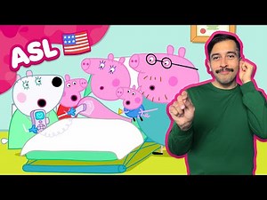 Baby Check Up 🏥 ASL Peppa Pig Tales 👋 Peppa Pig - Sign Language for Kids