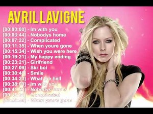 Avril Lavigne Greatest Hits Full Album 2025 🎸 Best 2000s Pop Punk Songs Collection