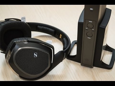 Sennheiser RS175 Closed Back Wireless TV Headphone - Unboxing & Review
