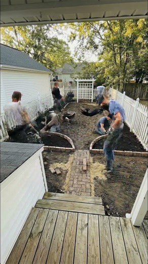 Cozy White Wooden Home with Gabled Roof & Backyard Porch #architecture #construction #timelapse