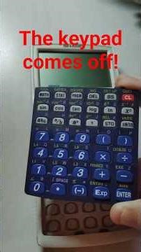 The Sharp graphing #calculator with a trick up its sleeve!