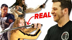 How Realistic Are Movie Sword Fights? | BuzzFeed Video