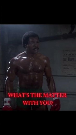 “There is no Tomorrow” | Rocky III #shorts