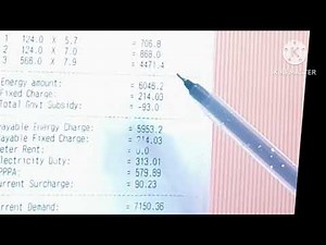 APDCL Electricity bill explained in detail