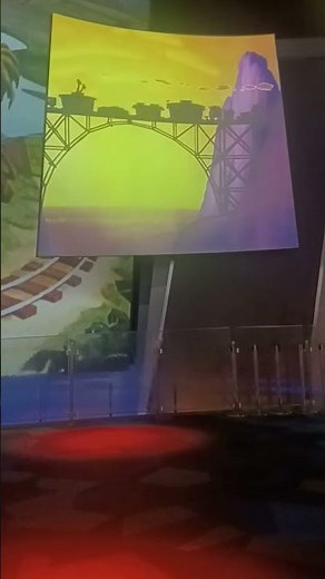 Casey Jr from Disney's Dumbo Short. From Animation Academy DCA