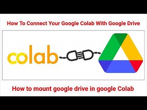 How To Connect Your Google Colab With Google Drive | How to mount google drive in google Colab