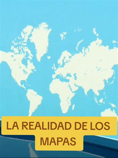 LA REALIDAD DE LOS MAPAS Los mapas están desfasados y no son fieles a la realidad ya que muestran un tamaño erroneo de algunos países, África por ejemplo en su tamaño siempre es más pequeña y piden que modernicen el mapamundi, lo mismo pasa con Groenlandia donde su tamaño es demasiado grande. #Noticias #mapa #mundo #africa #mapamundi