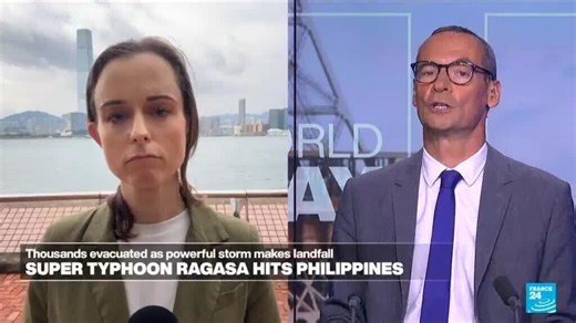 China evacuates 400,000 as Super Typhoon Ragasa approaches after slamming Philippines