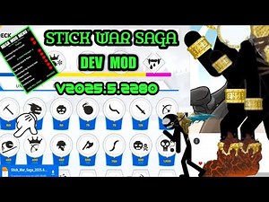 Ultimate! Stick War Saga Mod Menu V2025.5.2280 || Unlimited Everything No Key No Password 🤫