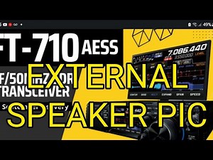 YAESU FT-710 AESS With Speaker- SP40