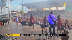 #Martinique #Musique Kids United a enchanté le nombreux public (plus de 5000 personnes dont des enfants), dimanche après-midi (9 avril 2017) au stade Georges Gratiant du Lamentin. | Martinique la 1ère