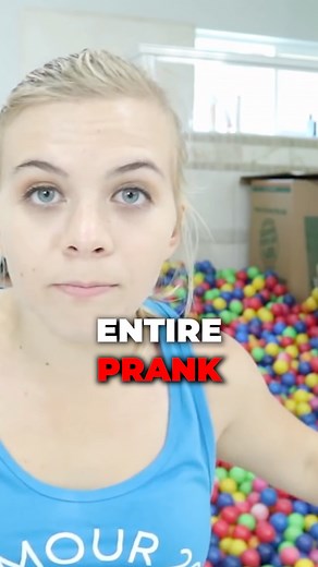 11K views · 551 reactions | BALL PIT PRANK ON DailyBumps IN THEIR BATHROOM! Part 2 #reels #prank | Cassie Hollister | Facebook