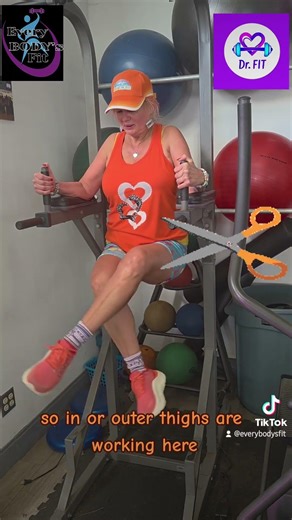 Every BODY's Fit "FIT Clip" 4516 Video: Ab chair stand scissors core exercise workout