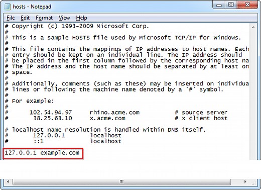 Editar archivo HOSTS en Windows 10, 8.1, 7 y XP - Artista Pirata