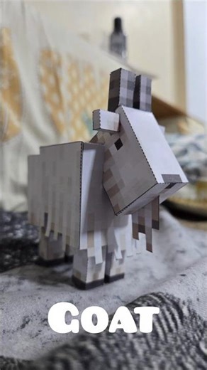 minecraft mobs out of paper #minecraft