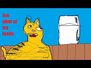 garfielf wants some foods