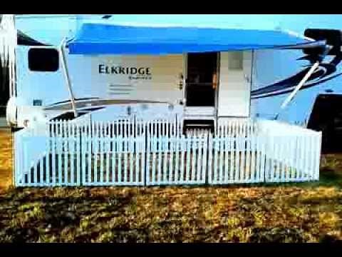 Portable camping fence. picketplayfencing.com