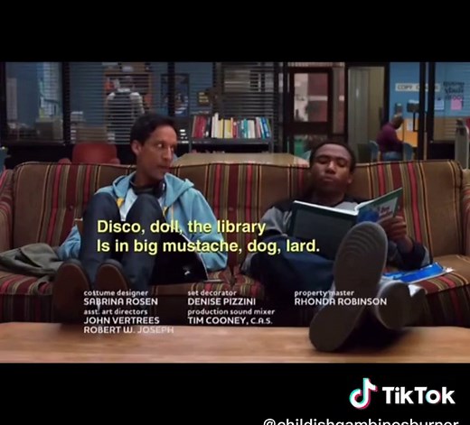 Troy and abed’s famous Spanish rap⛷️#fyp #community #childishgambino #donaldglover #troybarnes #abednadir #kanyewest #kanye #rap #raptok #foryou #tylerthecreator #frankocean #playboicarti #asaprocky #kidcudi