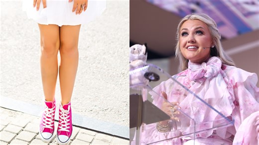 Erika Kirk’s killer legs can’t rescue her questionable fashion choices