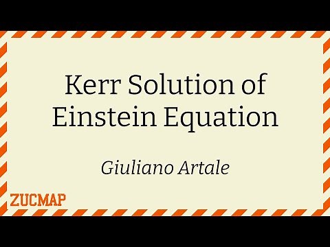 Kerr solution of the Einstein equation (Giuliano Artale)