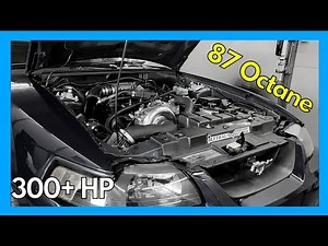 Procharged 4.6l Mustang on 87octane | 4.6l 2v | Dyno Review