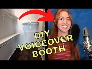 I Turned My Closet into a Voice Over Booth
