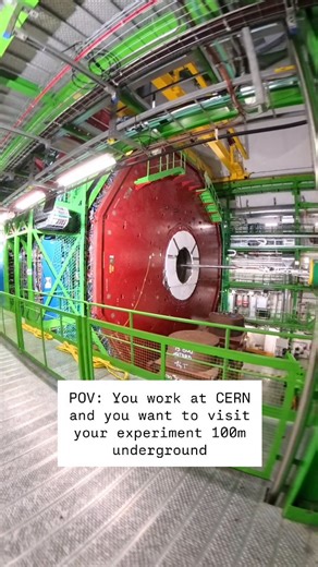 Dr Clara Nellist | You can't beat getting to visit an experiment on the Large Hadron Collider at CERN! This is the CMS Experiment and is one of two general... | Instagram