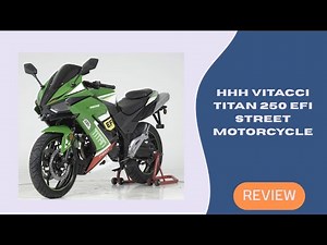 Powerful 250cc Street Motorcycle | HHH Vitacci Titan 250 EFI Detailed Look
