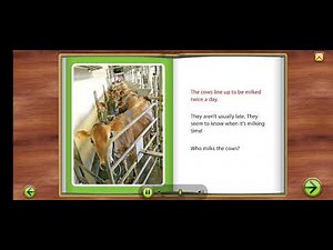 Starfall Talking Library, Nonfiction stories, The Story of Milk