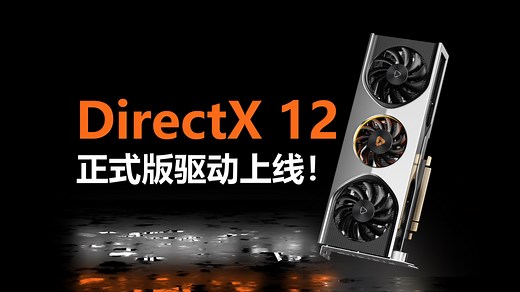 【MTT S80】 DX12正式版驱动，上线！