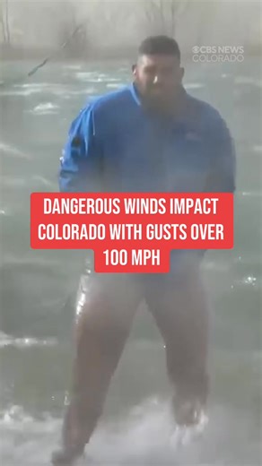 Another round of intense winds moved into Colorado Friday, prompting a First Alert Weather day due to the increased fire danger. The National Weather Service issued a "Particularly Dangerous Situation" for northwest Jefferson and western Boulder counties and a red flag warning for much of the Front Range. The wind event is expected to create gusts of up to 100 mph in some places and has already caused damage in multiple areas across the state. | CBS Colorado