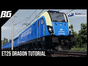SimRail ET25 Dragon Cargo Train Tutorial [EN]