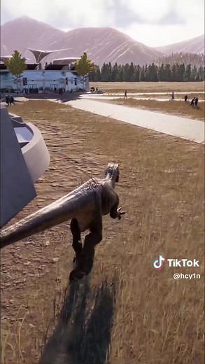 Indoraptor Escapes: The Thrilling Dinosaur Animation