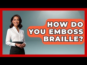 How Do You Emboss Braille? - Special Education Learning