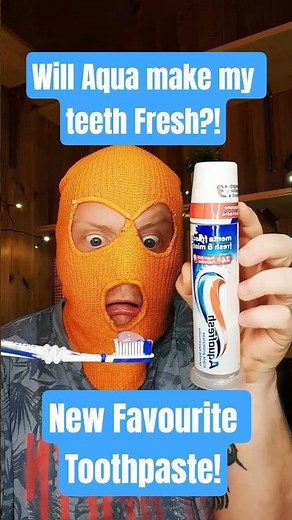 Aguafresh Toothpaste! Clean & Fresh!