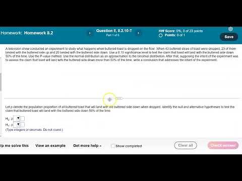 Math 14 8.2.10-T Identify the null hypothesis, alternative hypothesis, test statistic