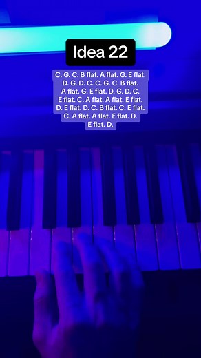 Idea 22 Easy Tutorial | Quick and simple piano piece to learn and play 🎹✨ Comment other pieces I should cover and make a tutorial for! #pianotutorial #idea22 #calm #cover #easypiano #howtoplay #piano #viral #fyp