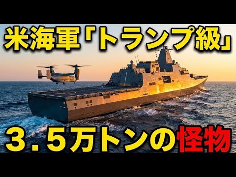 米海軍トランプ級『黄金艦隊』大型水上戦闘艦 解説・極超音速