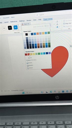 Shivam Computer | Ms word me shapes kaise inseart kare #reels #computer #viralreels | Instagram