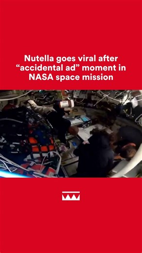 Nutella goes viral after "Accidental Ad" moment in NASA space mission #marketing #nutella #thedrum