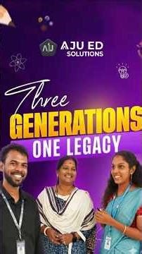 Three Generations One Legacy | AI Robotics GameZone | CAS IHRD Perissery | AJU ED Solutions