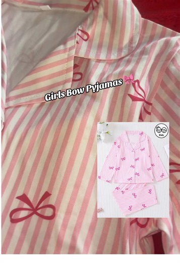 I love to match my girls🥰🎀 #bows #matchingpjs #girlspyjamas #childrensclothing #girls