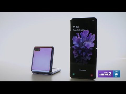 Samsung unveils new touch flip phone