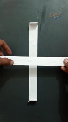 How to make X shape Boomerang , Cross paper boomerang craft idea 💡 #shorts #papercraft #boomerang