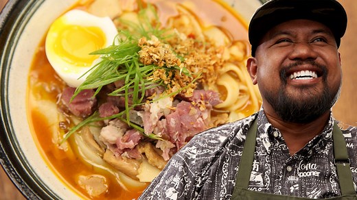 148K views · 406 reactions | The key to achieving the perfect flavor of these miki noodles? Pressure cooking your ham broth. Get the full recipe here: https://vice.video/2KYQ1GG | How-To | Facebook