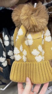 These Simply Southern beanies are cuteness overload! Have you ever seen a beanie with interchangeable pom-poms? #beanie #fashion #shoppigeonforge | Three Bears General Store