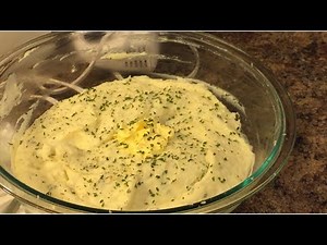 How To make Mashed Potatoes smooth creamy buttery goodness