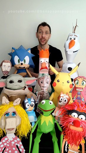 DIY Paper Puppets: Creative Craft Tutorial