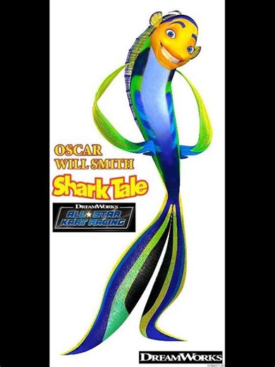 A FALA DO OSCAR EM INGLÊS: I Won't Go Easy On You, Shark Tale, DreamWorks All Star Kart Racing